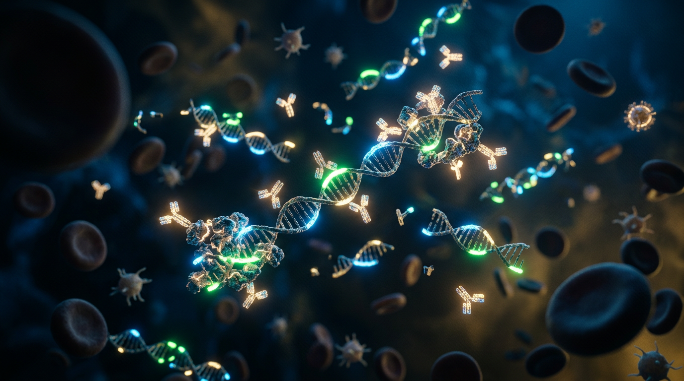 Sirküle eden tümör DNA'sı ve hedefe yönelik tedavilerin moleküler görselleştirmesi.