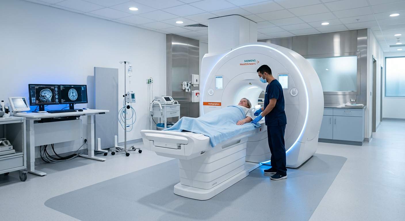 Kanser tedavisi için modern klinik ortam.