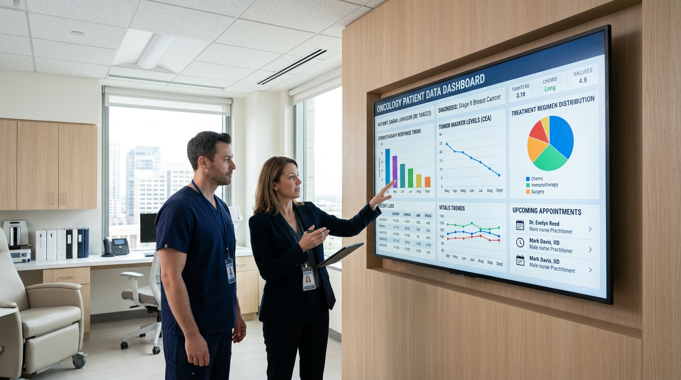 Yeni tedavi standardını destekleyen klinik veri analizi.