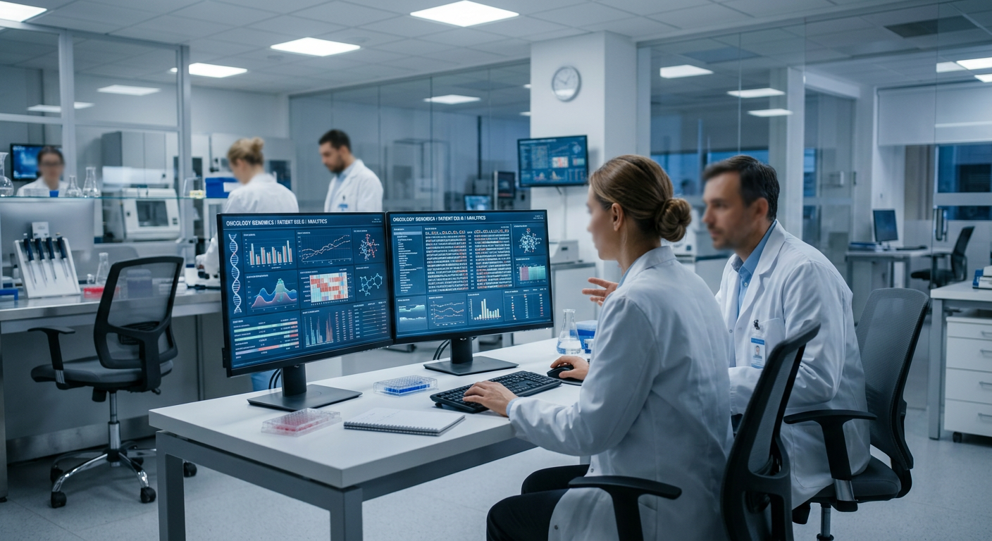 İleri akciğer kanseri tedavisi değerlendirmesi için klinik araştırma ortamı.